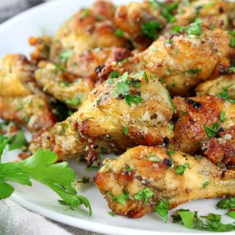 Low Carb Garlic Parmesan Wings (Instant Pot) - Low Carb WOW!